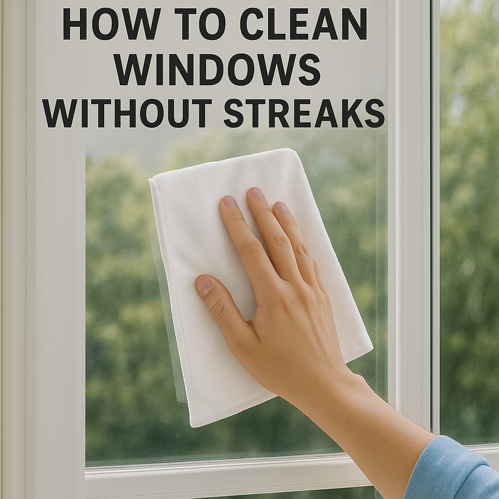 How to Clean Windows Without Streaks | StreakFree® Microfiber Cloth ...