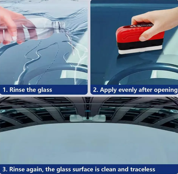 Automotive Oil Film Cleaning Brush