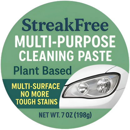 StreakFree Headlight Restoration & Multi-Surface Cleaning Paste