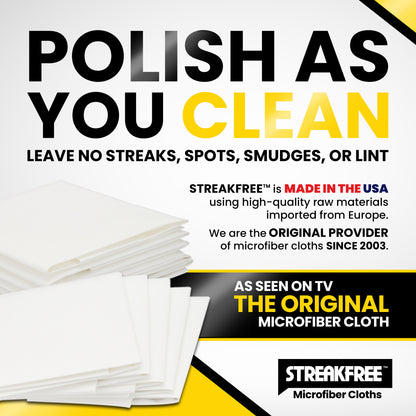 STREAKFREE® Original Microfiber Cleaning Cloths